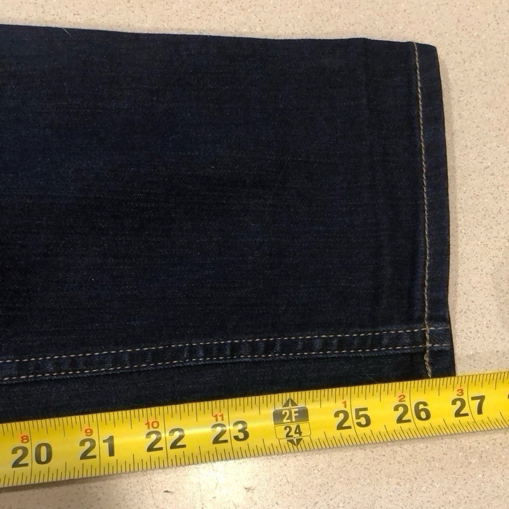 APT. 9 CAPRI DARK WASH DENIM BLUE JEANS SIZE 6 - Picture 9 of 11